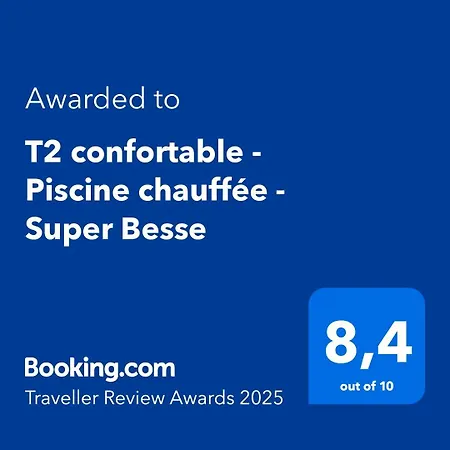 T2 Confortable - Piscine Chauffee - Super *
